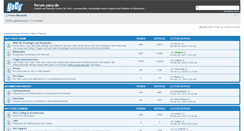 Desktop Screenshot of forum.yacy-websuche.de