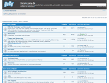 Tablet Screenshot of forum.yacy-websuche.de